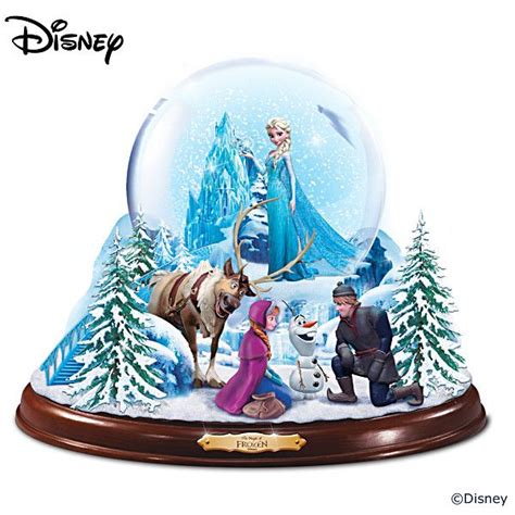 Disney Frozen characters snow globes