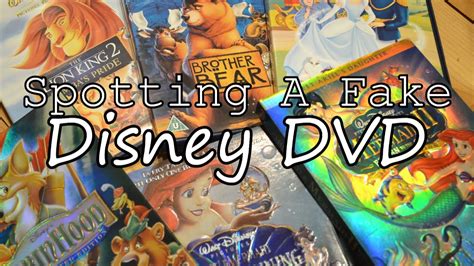 Fake Disney DVD