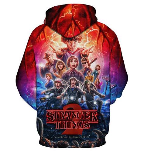 Fake Stranger Things Hoodie