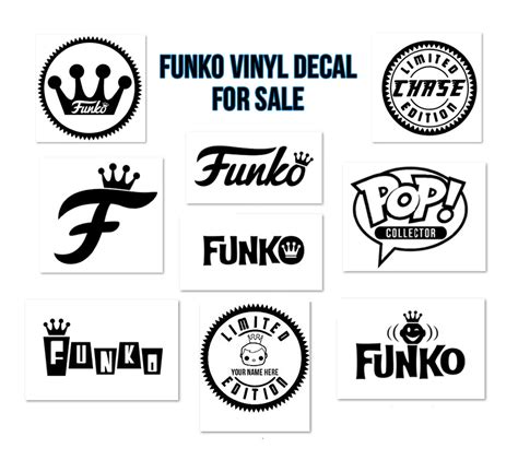 Funko Pop sticker font