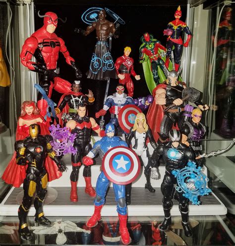 Marvel action figure collection