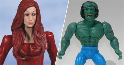 Fake Marvel action figure vs Real