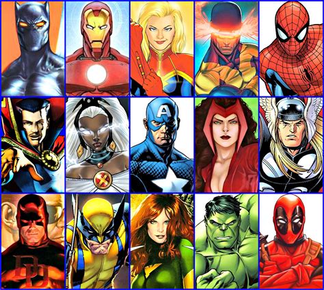 Marvel Comics Characters