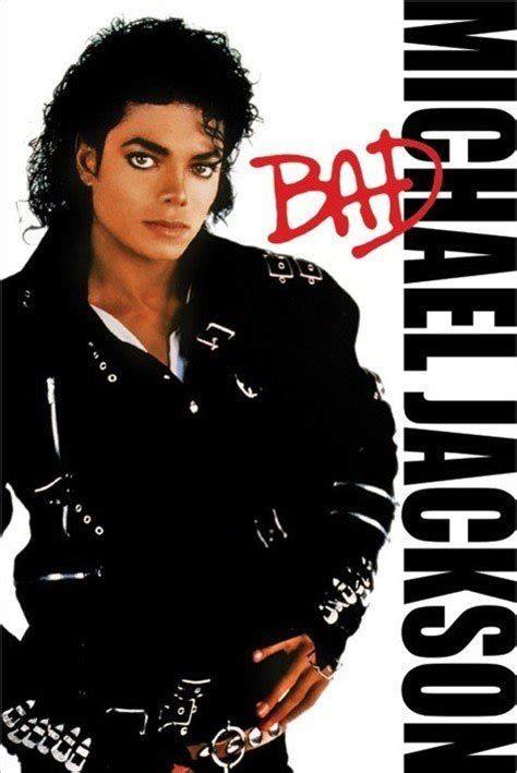 Michael Jackson Bad Poster