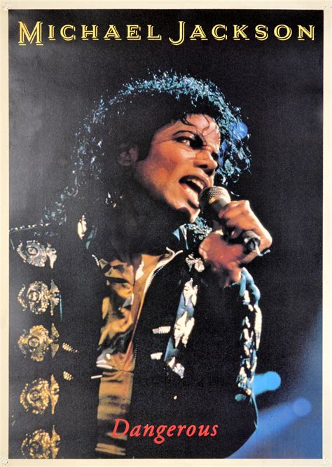 Michael Jackson Dangerous Poster