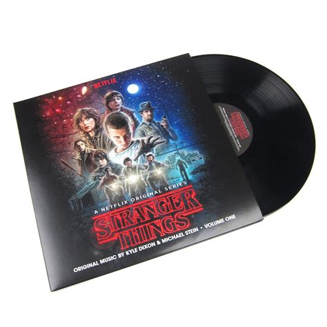 Stranger Things vinyl record packaging