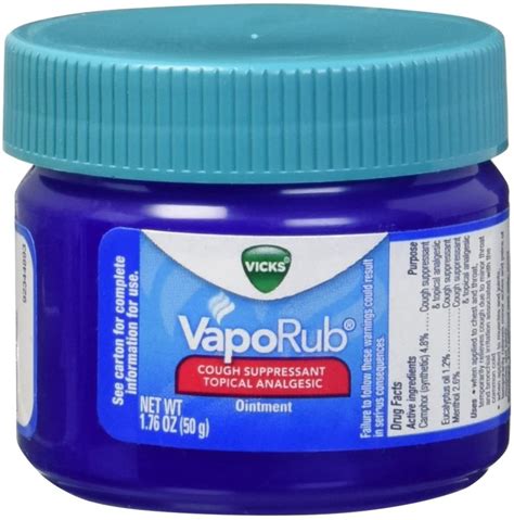 Vicks VapoRub Consistency