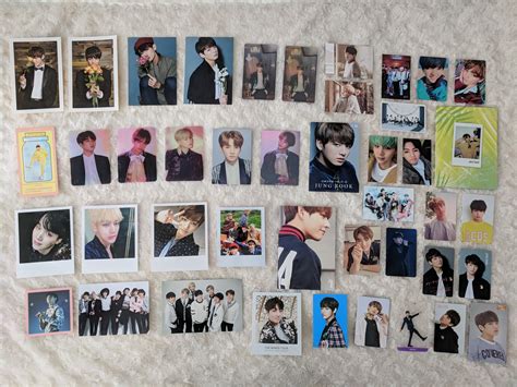 BTS photocard collection