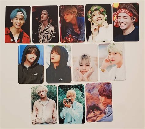 BTS photocard set