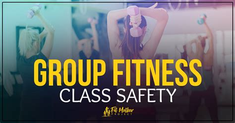 Fitness class safety