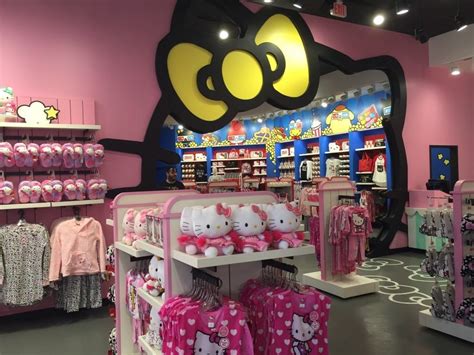 A Hello Kitty store in a shopping mall