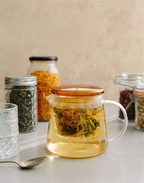 Homemade herbal tea