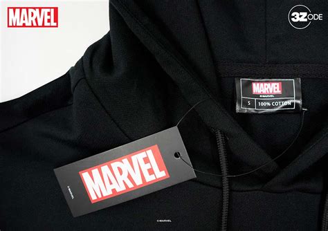 Marvel T-shirt Authenticity Tag