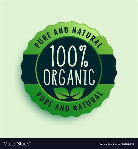 Organic Certification Labels