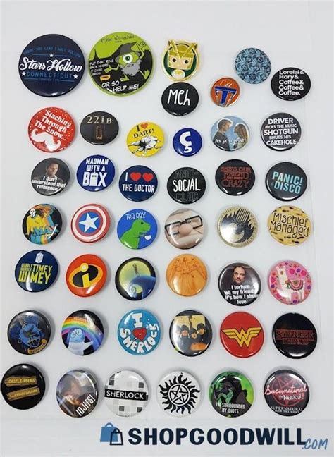 Pop Culture Pins