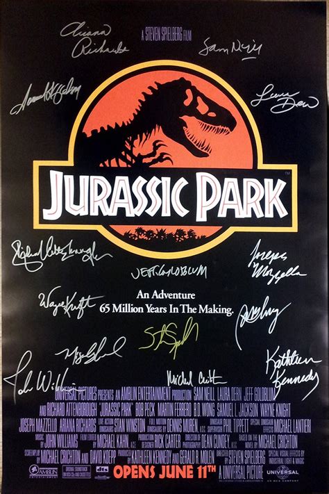 A collection of autographed posters being authenticated