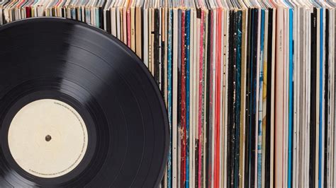 A collection of vinyl records