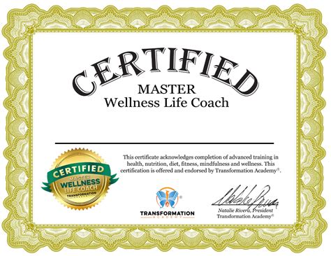 Wellness Coach Credentials