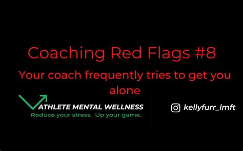 Wellness Coach Red Flags